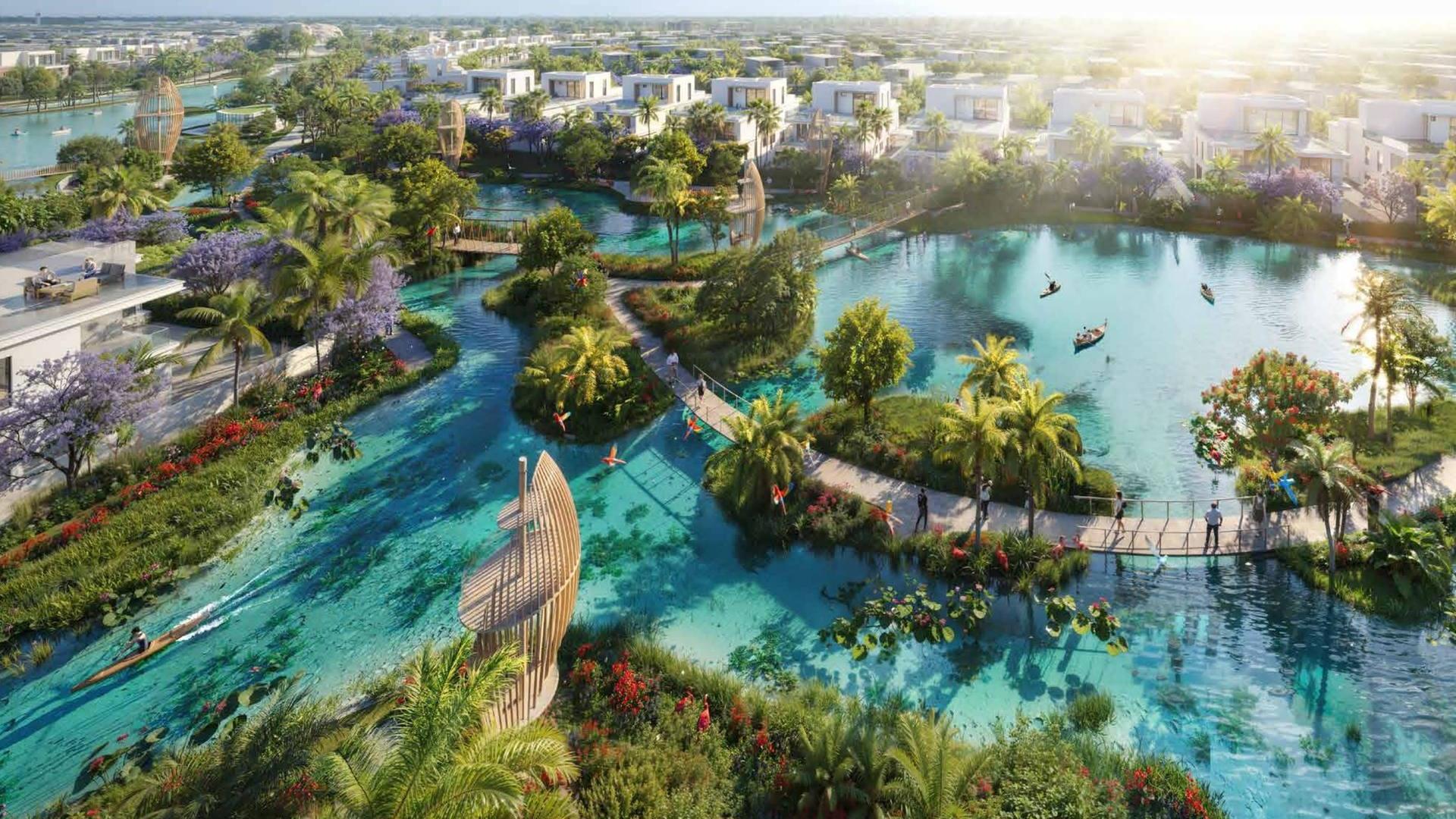 Murad Islands — crystal lagoon masterplan, Dubai